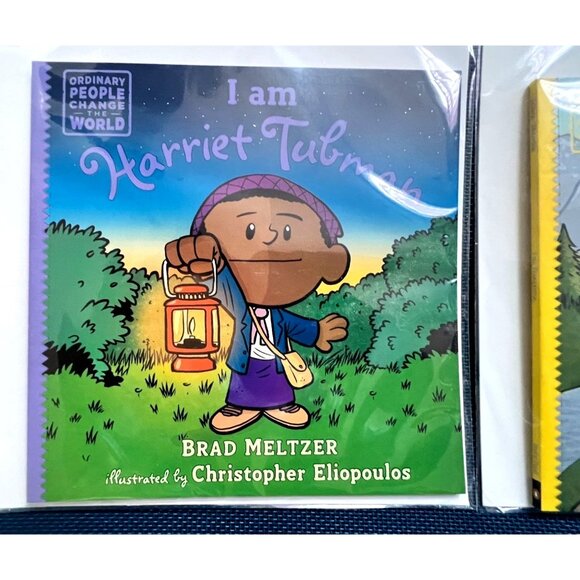 I Am Series Book Set by Brad Meltzer Albert Einstein Sacagawea & Harriet Tubman - Picture 2 of 7